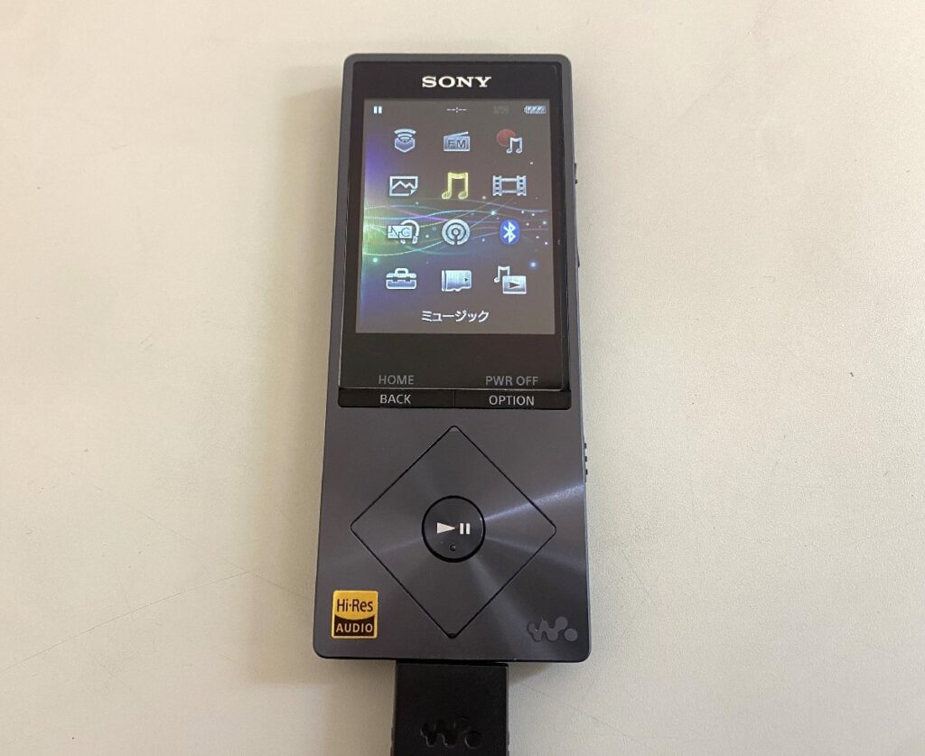 SONY ソニー WALKMAN ウォークマン NW-A25 8GB 充電ケーブル付き デジタルオーディオプレーヤー 初期化動作確認済