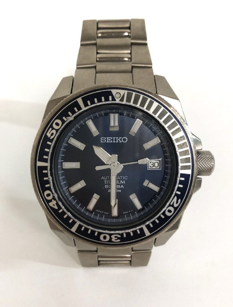SEIKO セイコー プロスペックス ブルーサムライ ダイバー スキューバ 200m 7S25-00D0 自動巻 腕時計 中古品