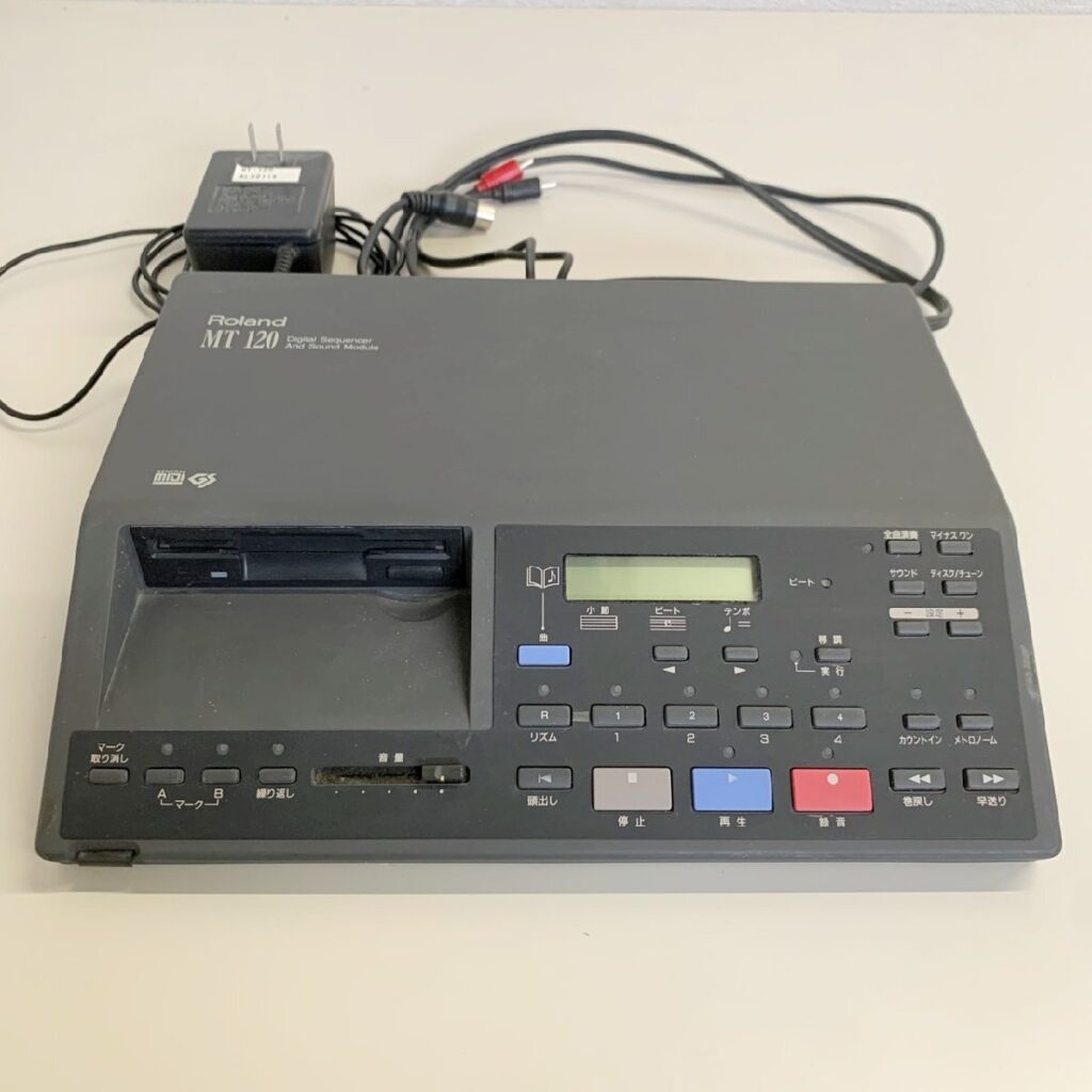 Roland ローランド デジタルシーケンサー サウンドモジュール MT120 ※通電・簡易動作確認済
