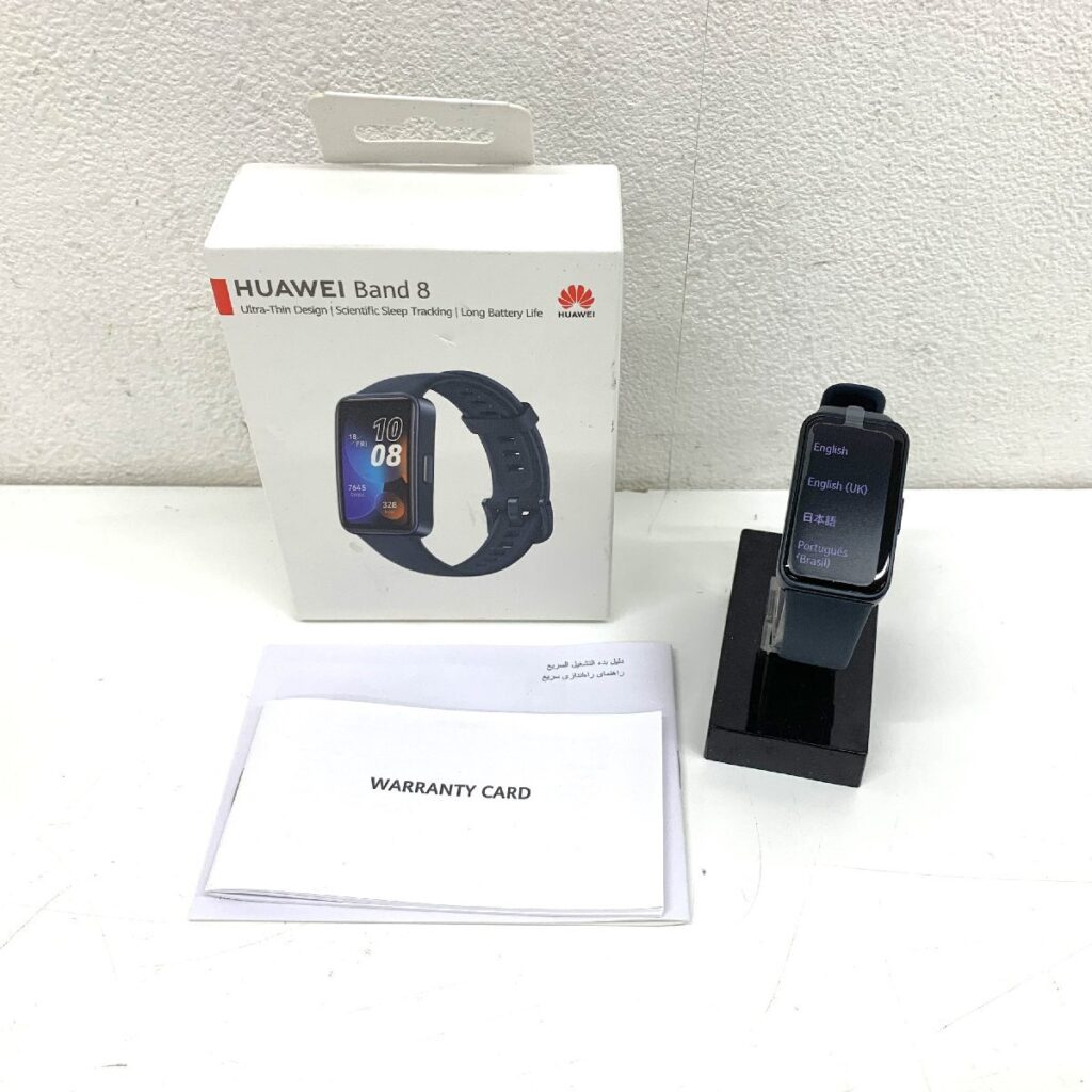 HUAWEI ファーウェイ Band 8 スマートウォッチ ASK-B19 ブラック 通電確認済み