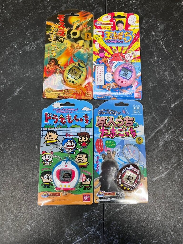 たまごっちコラボ ドラえもんっち 原人っちのたまごっち モスラのたまごっち 玉緒っち BANDAI