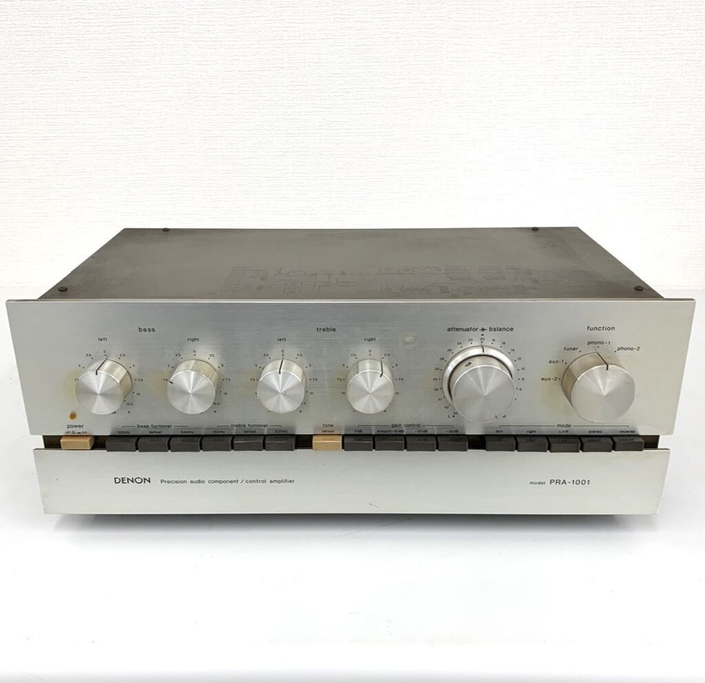 DENON デンオン デノン ステレオ・コントロールアンプ PRA-1001 ※通電確認済