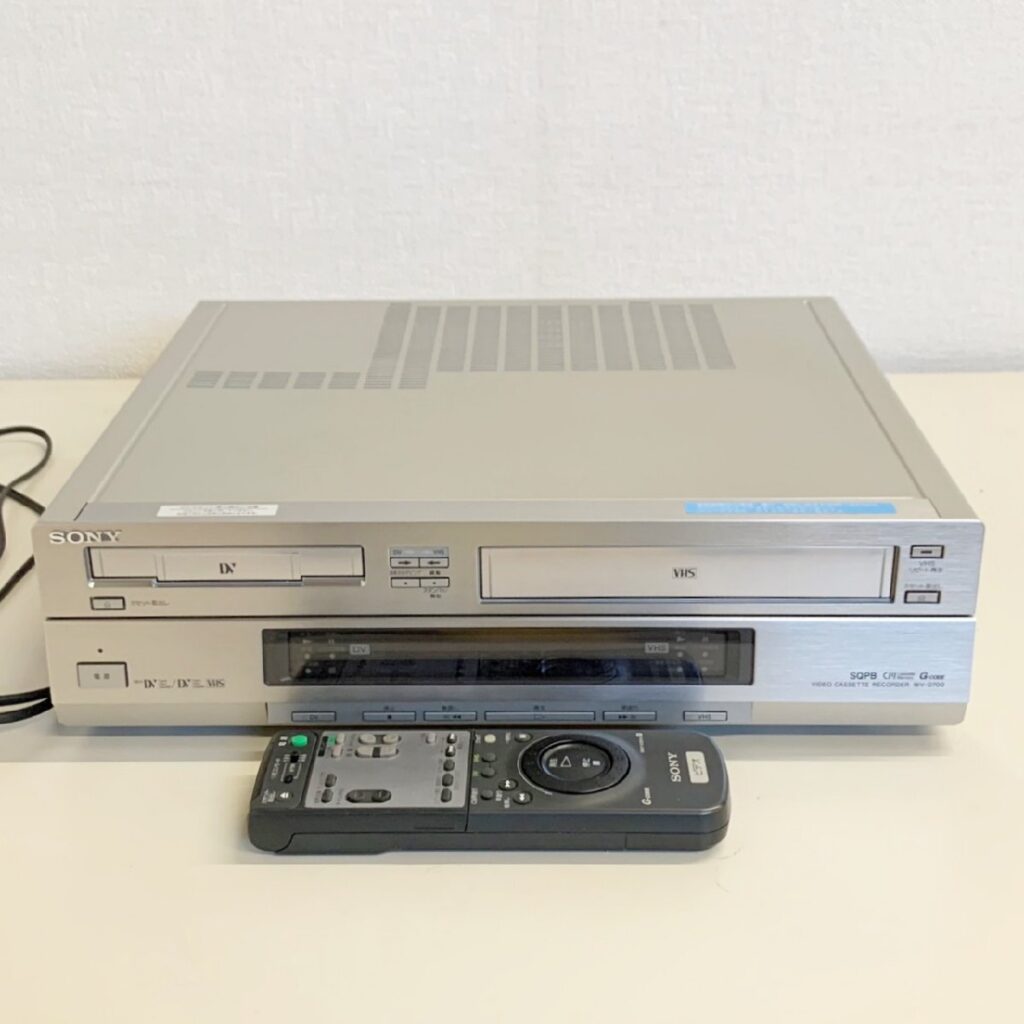 SONY ソニー WV-D700 ビデオカセットレコーダー リモコン付き