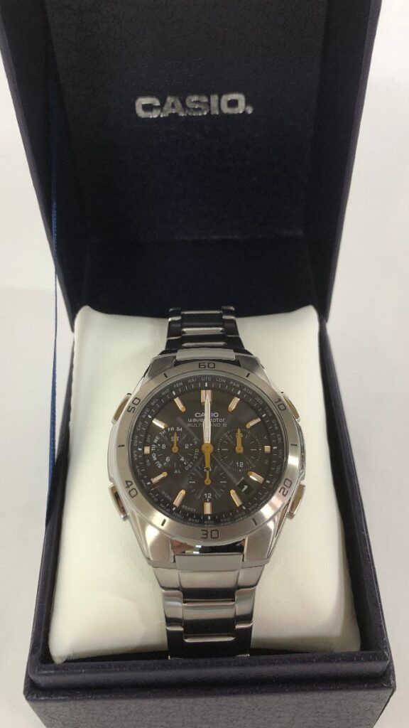 動作未確認 CASIO wave ceptor 5174 メンズ WVQ-M410 腕時計