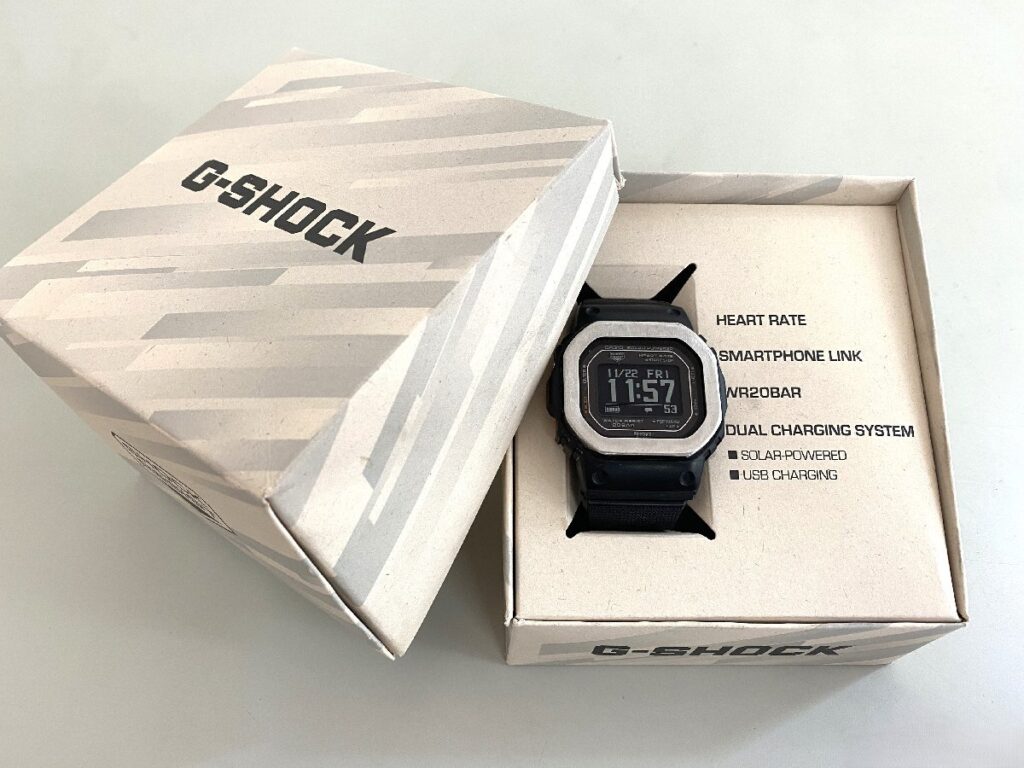 CASIO カシオ DW-H5600 G-SHOCK ジーショック 腕時計 充電 ソーラー デジタル 多機能 Bluetooth アプリ連携 稼働品