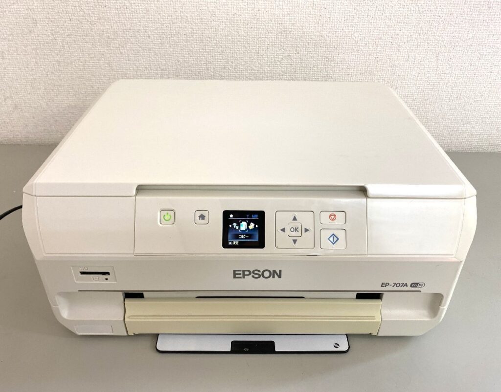 EPSON エプソン EP-707A C491M 2014年製 簡易動作確認済み 電源用コード欠品 コピー機