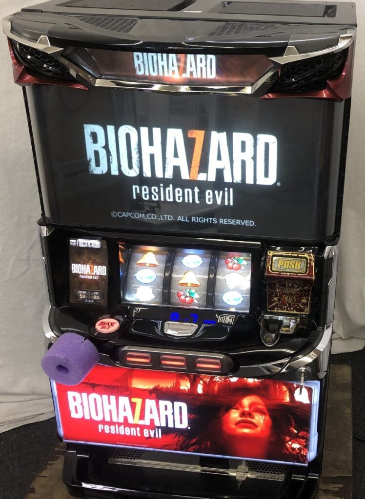 動作OK BIOHAZARD Sバイオハザード7 XE レジデント イービル パチスロ実機 スロット台