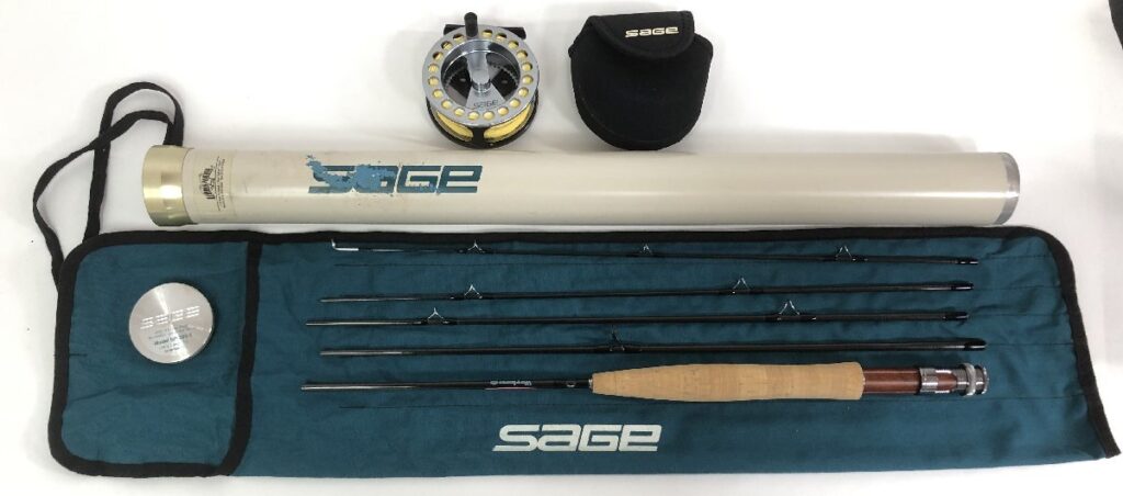 SAGE セージ フライリール 3200 ＆ REDINGTON Wayfarer WFR 703/5 レディントン ウェイファーフィッシングロッド 2点セット