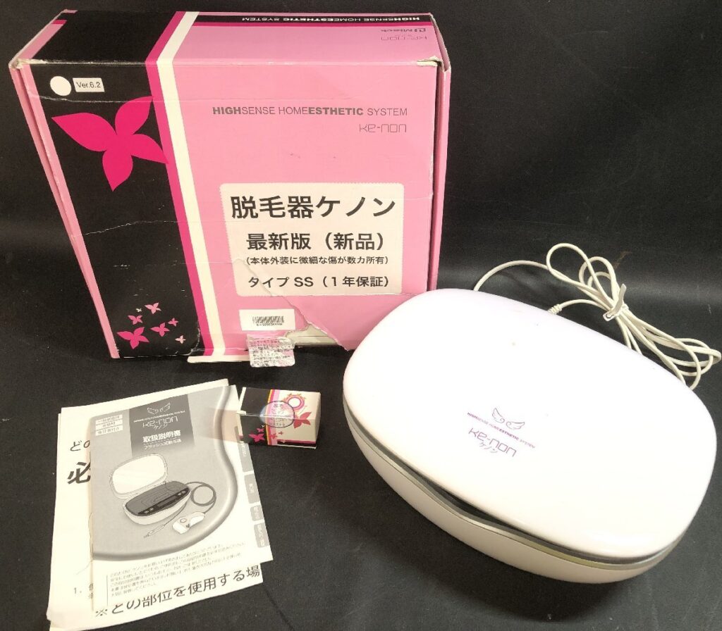 動作確認済み Ke-non ケノン NIPL-2080 エムテック 光美容器 フラッシュ式脱毛器 ホワイト