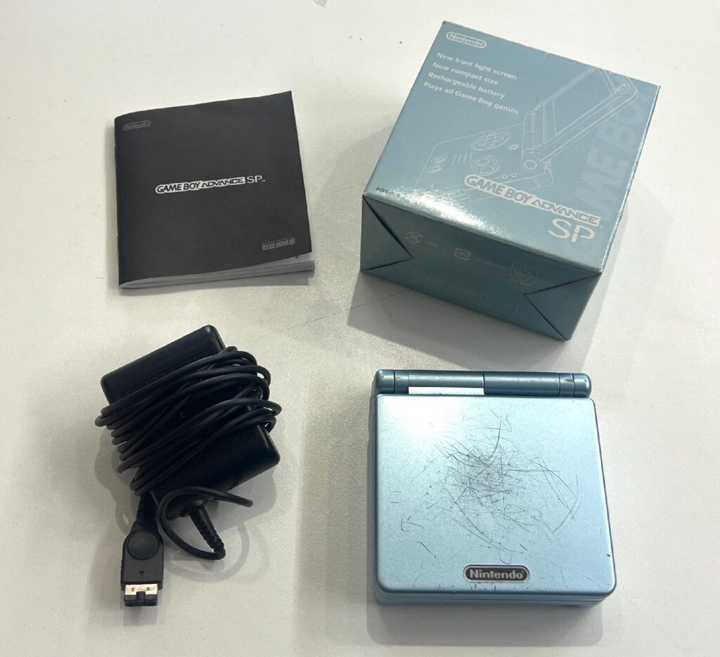 Nintendo 任天堂 GAME BOY ADVANCE SP ゲームボーイアドバンス SP AGS-001 本体 パールブルー