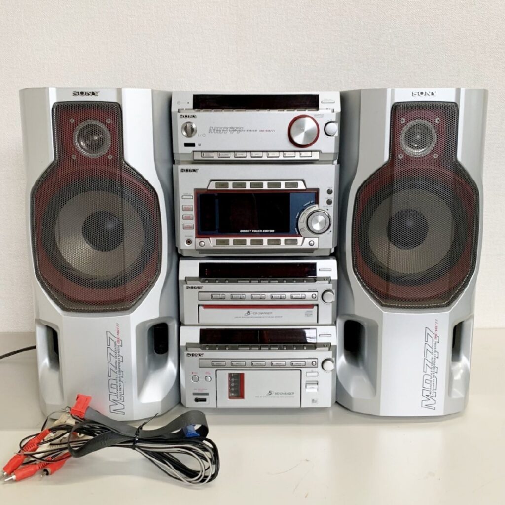 SONY ソニー ミニハイファイ コンポーネントシステム スピーカー ミニコンポ SS-MD777 STR-MD777 HMC-MD777