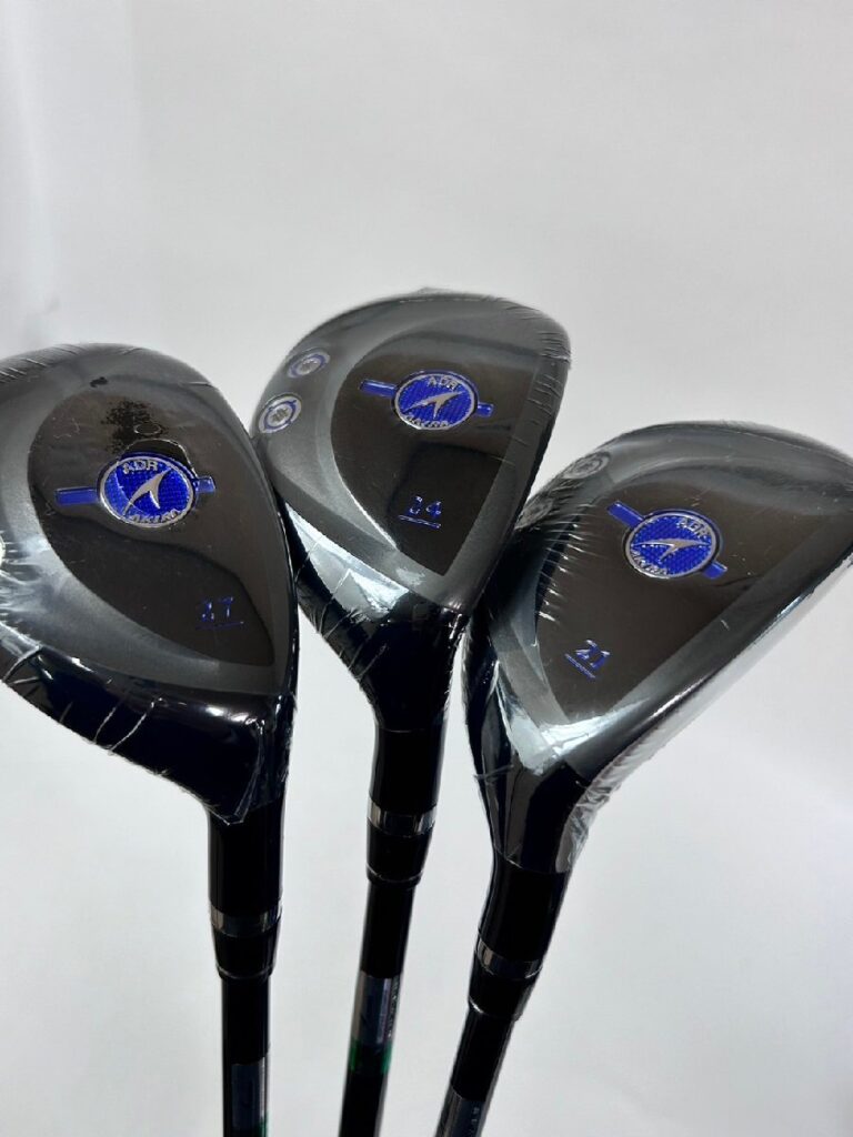 AKIRA アキラ ADR 21 24 27 Flex S ユーティリティ ゴルフ ヘッドカバー付き