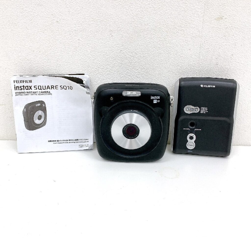 FUJIFILM 富士フイルム instax SQUARE SQ10 インスタントカメラ チェキ microSD 8GB モバイルプリンター付き