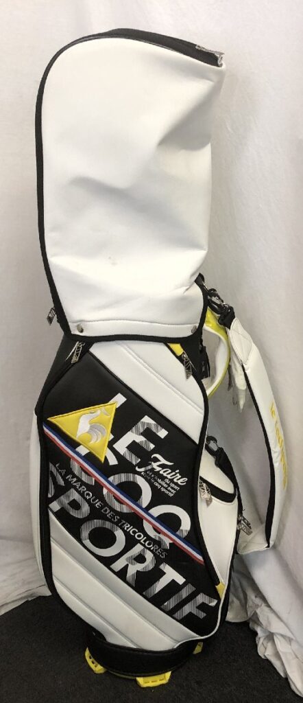 LE COQ SPORTIF ルコック スポルティフ キャディバッグ ゴルフバック ゴルフ用アクセサリー付き ゴルフボールなど