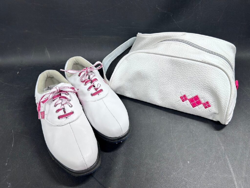 FOOTJOY フットジョイ 98508J 24.5 W レディースゴルフシューズ シューズケース付き