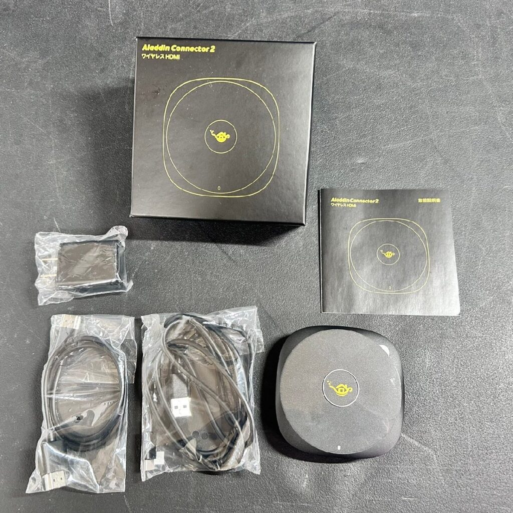 通電確認済み 中古品 Aladdin Connector2 アラジン コネクター ワイヤレスHDMI S004D