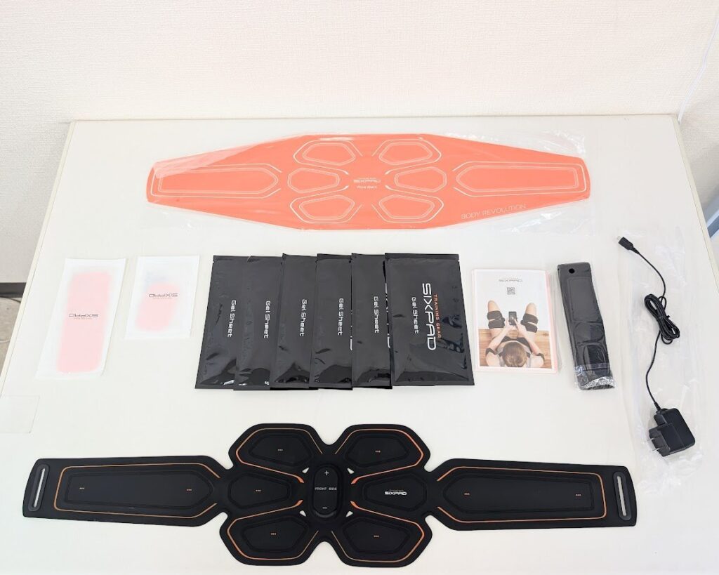 MTG SIXPAD Abs Belt SP‐AB2209F‐L エムティージー シックスパッド アブズベルト LL/3Lサイズ ブラック 箱付き