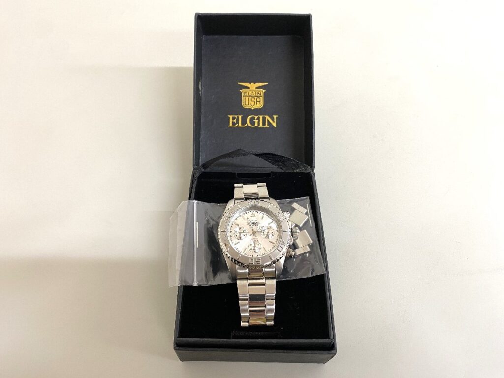 ELGIN QUARTZ エルジン クォーツ FK-1120‐D 660ft‐220m 08040149 腕時計
