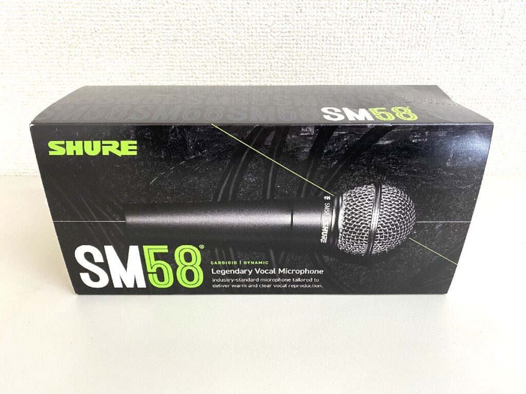 SHURE シュア SM58 ダイナミックマイク ボーカルマイクロホン ボーカル用マイク