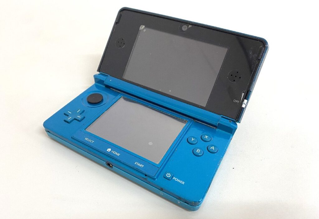 Nintendo 任天堂 3DS CTR-001 アクアブルー ゲーム機 本体 初期化・動作確認済み