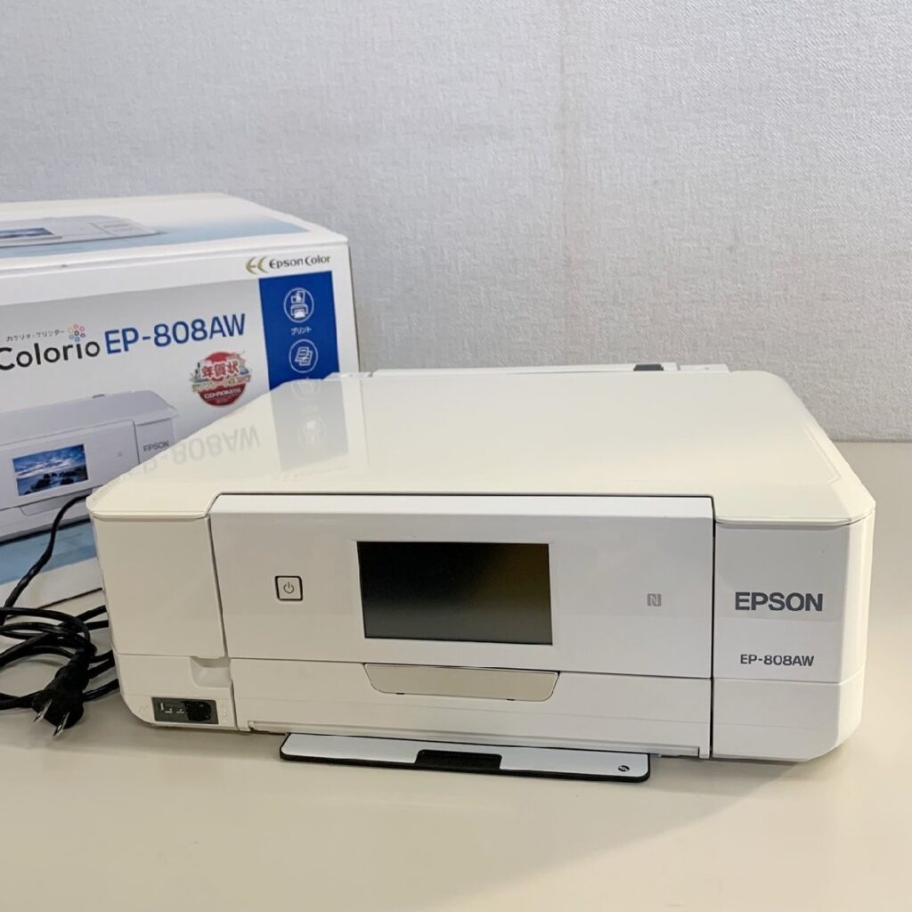 EPSON エプソン カラリオ インクジェットプリンター 複合機 EP-808AW 2016年製