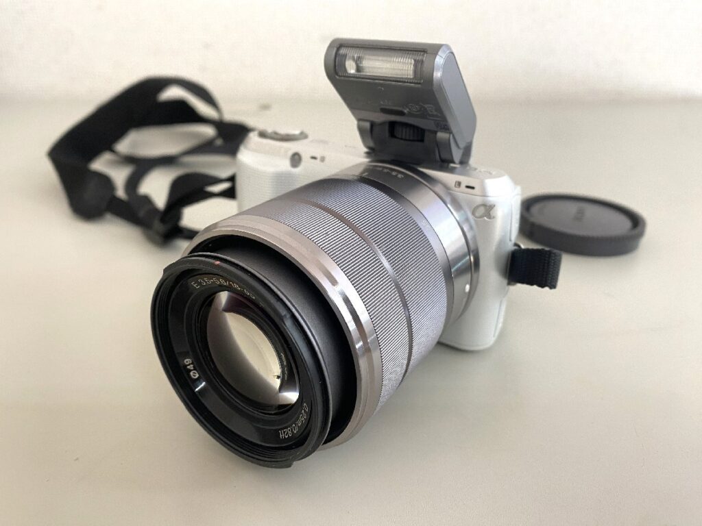 SONY NEX-C3 ソニー デジタル一眼レフ α レンズキット 一眼レフカメラ デジタルカメラ 箱付き 簡易動作確認済み
