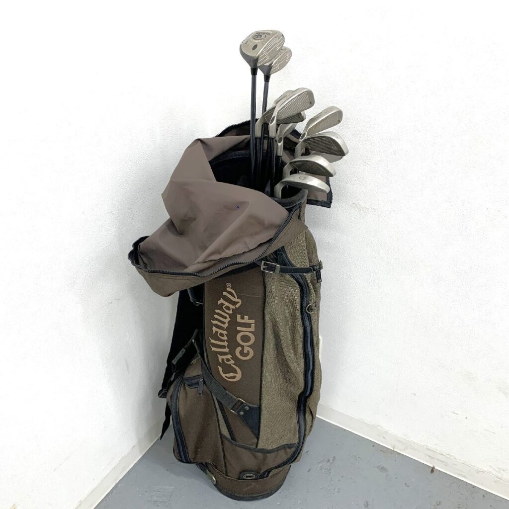Callaway キャロウェイ ゴルフセット BIG BERTHA RCH96 フレックスR アイアン 3-9/S/P HAWK EYE 3W/5W バック付き