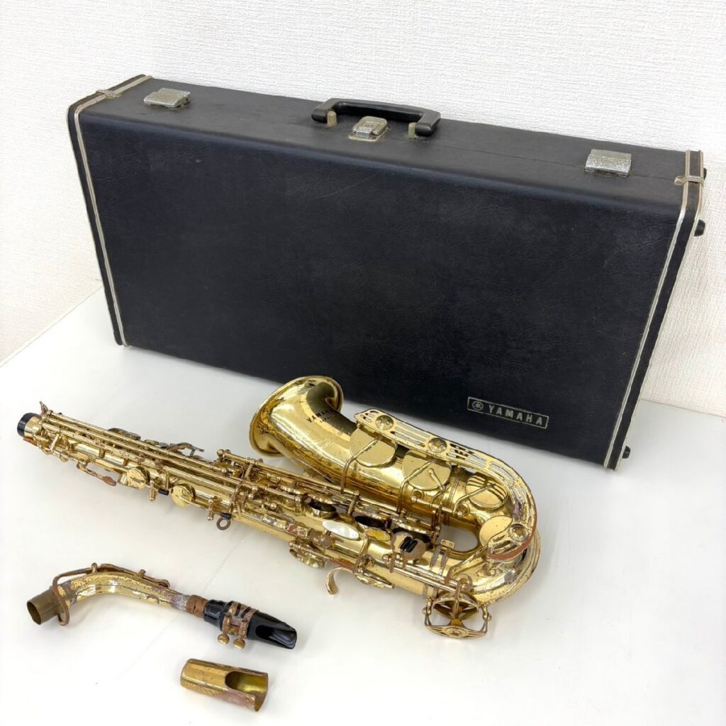 YAMAHA ヤマハ アルトサックス YAS-61 マウスピース AS-M2 ケース付き 管楽器