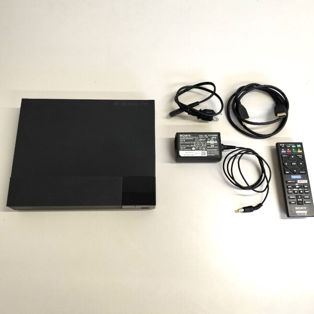 SONY ソニー BlurayDISC / DVDプレーヤー BDP-S1500 2018年製 ブルーレイ ディスク プレーヤー