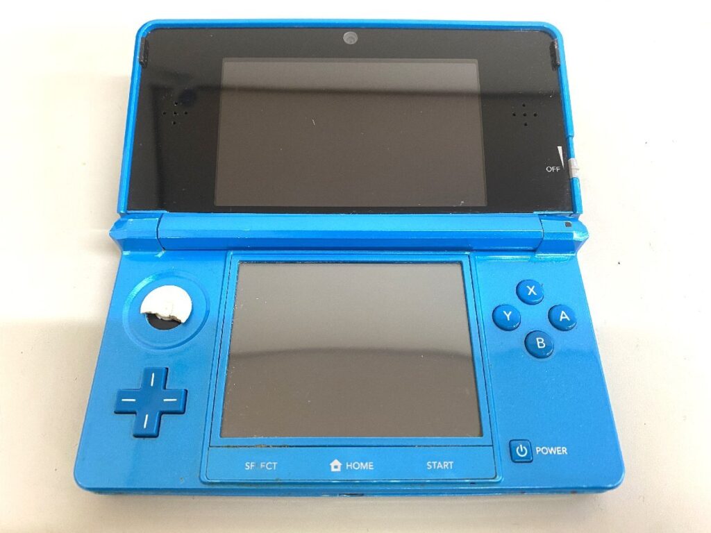 Nintendo 任天堂 3DS CTR-001 ライトブルー 本体 ゲーム機 初期化・動作確認済み