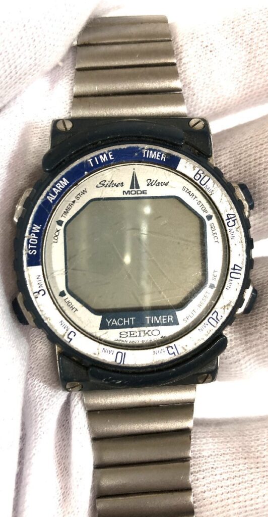 SEIKO セイコー Silver Wave シルバーウェーブ ヨットタイマー A827-600A 腕時計