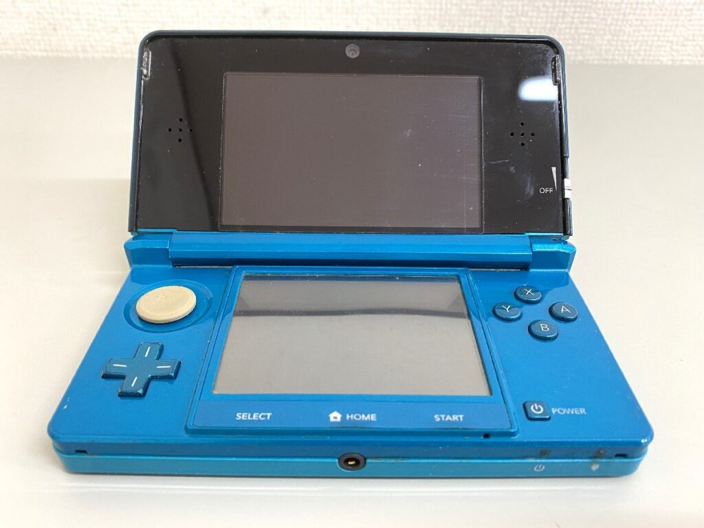 Nintendo 任天堂 3DS CTR-001 アクアブルー ゲーム機 本体 初期化・簡易動作確認済み