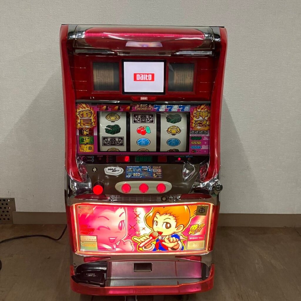 大都技研 DAITO 押忍!番長 伝説の男 パチスロ実機 スロット台 操パネル