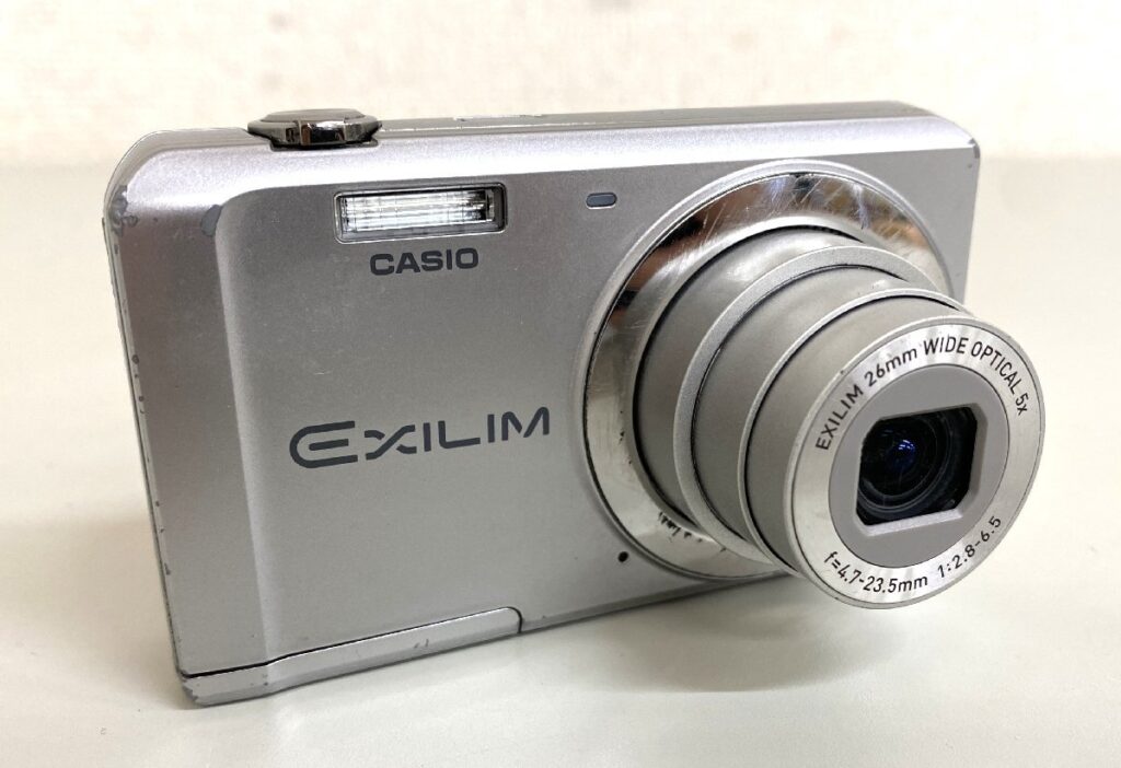 CASIO カシオ EXILIM エクシリム EX-ZS5 シルバー デジタルカメラ デジカメ 簡易動作確認済み