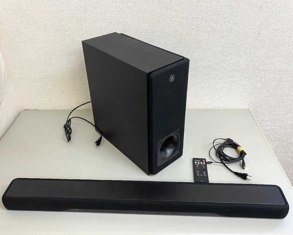 YAMAHA ヤマハ フロントサラウンドシステム スピーカー YAS-207 NS-WSW42 2017年製 動作確認済み