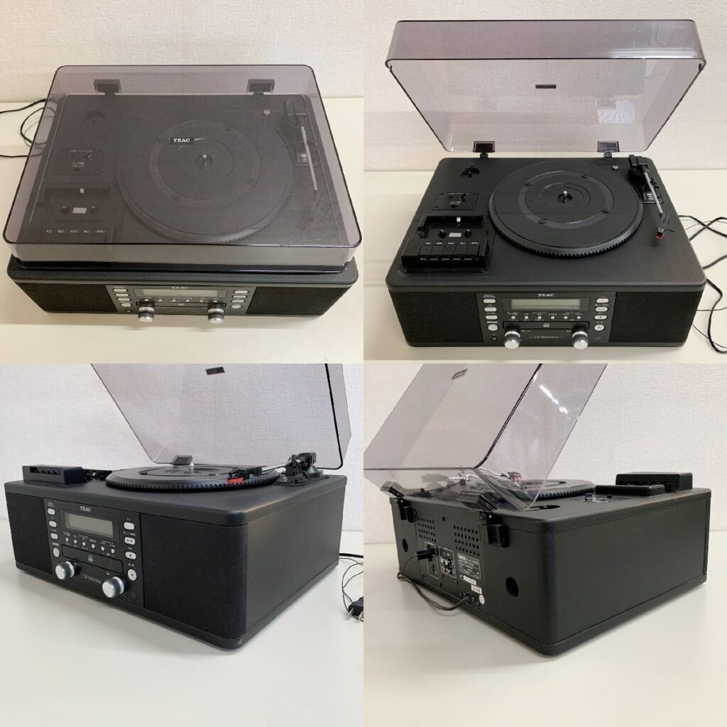 TEAC ティアック ターンテーブル/カセットプレーヤー付CDレコーダー LP-R550USB 2013年