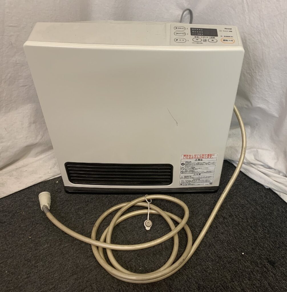 Rinnai リンナイ ガスファンヒーター SRC-365E 都市ガス用 ホース付き 通電確認済み
