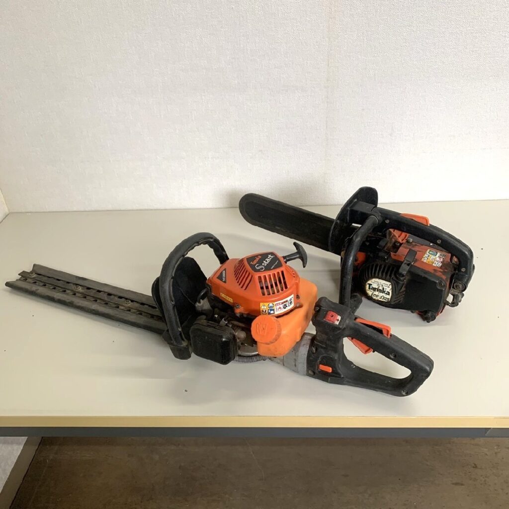 Tanaka タナカ ECS-3309 THT-2000SA ヘッジトリマー エンジンチェーンソー 2本 まとめ