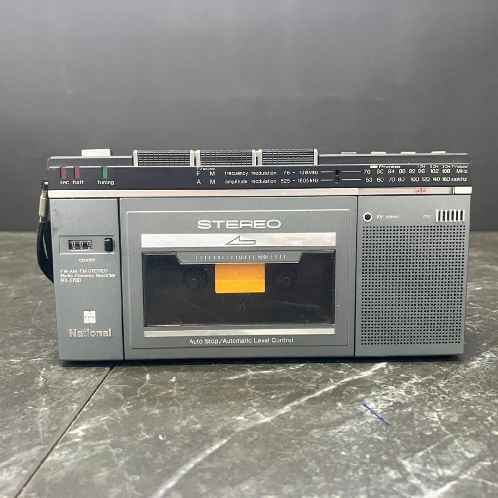 National ナショナル ポータブル ラジカセ RX-2700