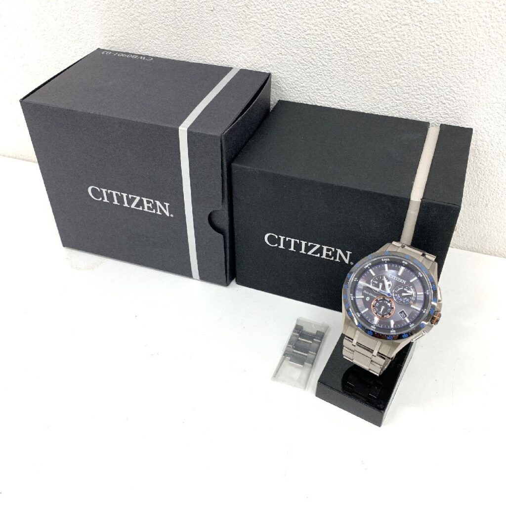 CITIZEN シチズン ECO-DRIVE エコドライブ W770MV W770-T023037 Bluetooth ソーラー 箱 コマ付き