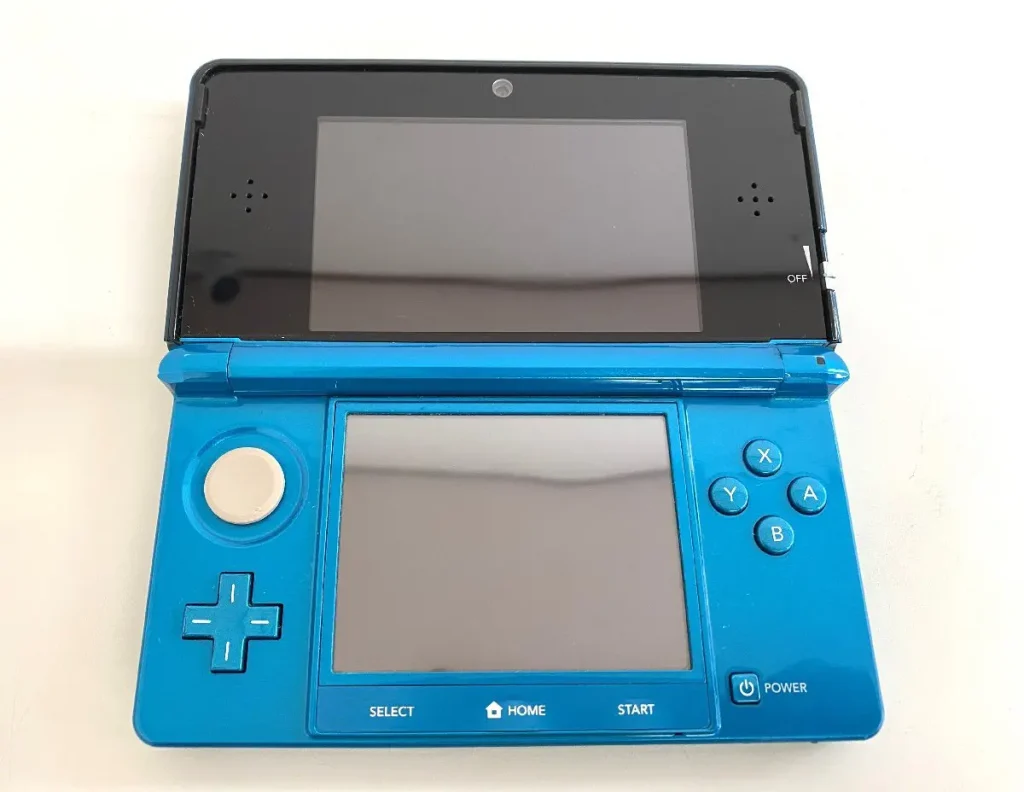 Nintendo 任天堂 3DS CTR-001 アクアブルー ゲーム機 本体 初期化・動作確認済み