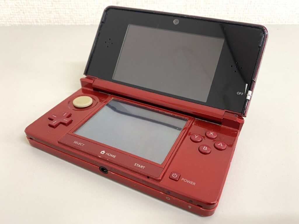 Nintendo 任天堂 3DS CTR-001 フレアレッド ゲーム機 本体 初期化・動作確認済み