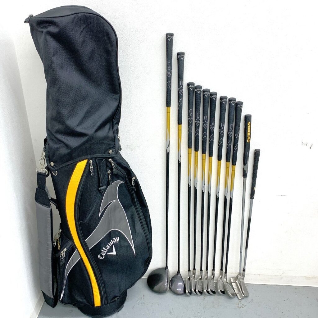 Callaway キャロウェイ WARBIRD セット アイアン 5-9/P/S パター フェアウェイウッド 5°/10.5° ゴルフクラブ11本