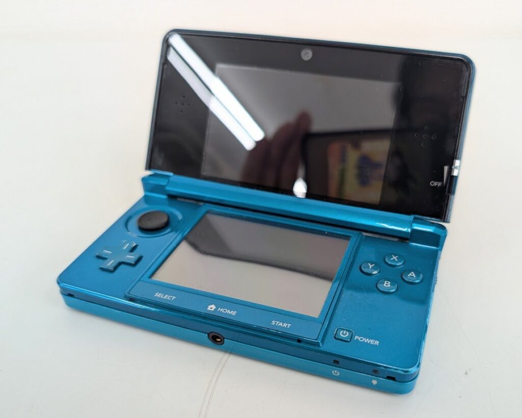 Nintendo 任天堂 ニンテンドー 3DS CTR-001 アクアブルー ゲーム機 初期化・動作確認済