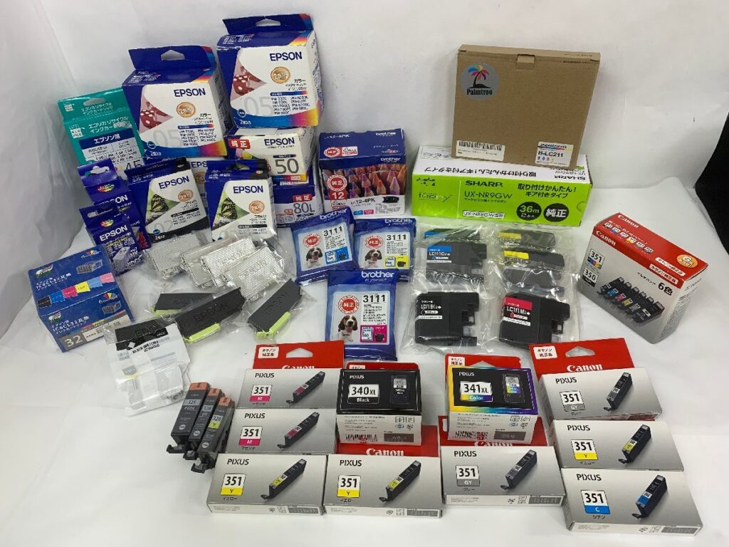 未開封含む プリンターインク カートリッジ いろいろまとめて Epson/Canon/brotherなど