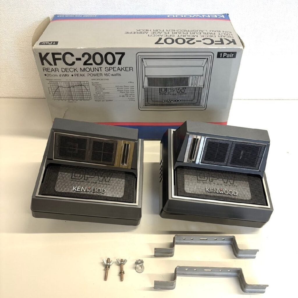 KENWOOD ケンウッド KFC-2007 置き型 スピーカー ボックス 左右セット