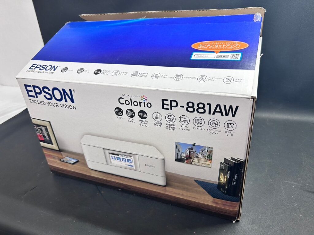 EPSON エプソン EP-881AW Colorio カラリオ・プリンター 2018年製 コード欠品
