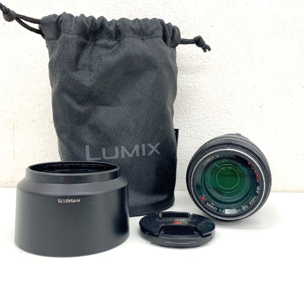 Panasonic パナソニック レンズ LUMIX G X VARIO 1:4.0-5.6/45-175mm ASPH. POWER O.I.S. H-PS45175 簡易動作確認済