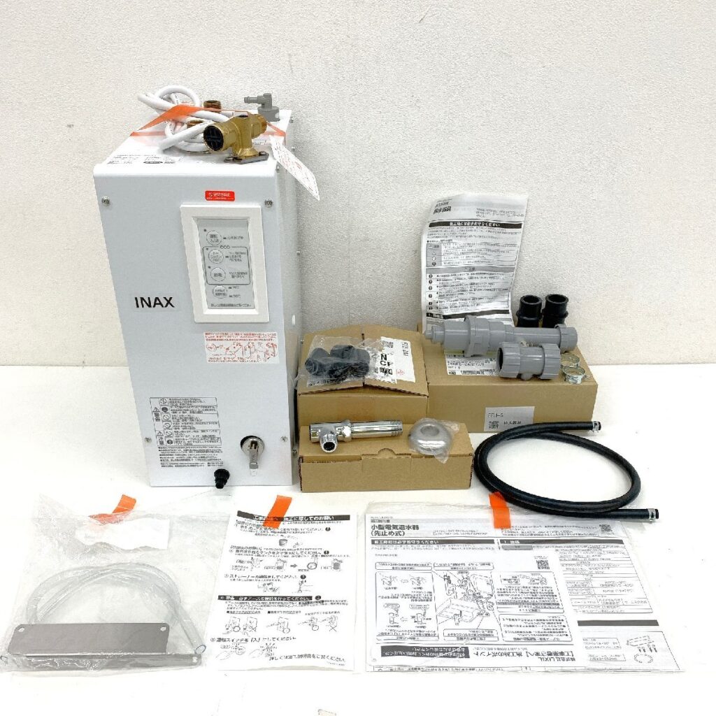 LIXIL リクシル INAX イナックス 小型電気温水器 EHPN-CA6ECV2 6L 2024年製 排水器具付き LF-3VK/FFH-DA1/EFH-6