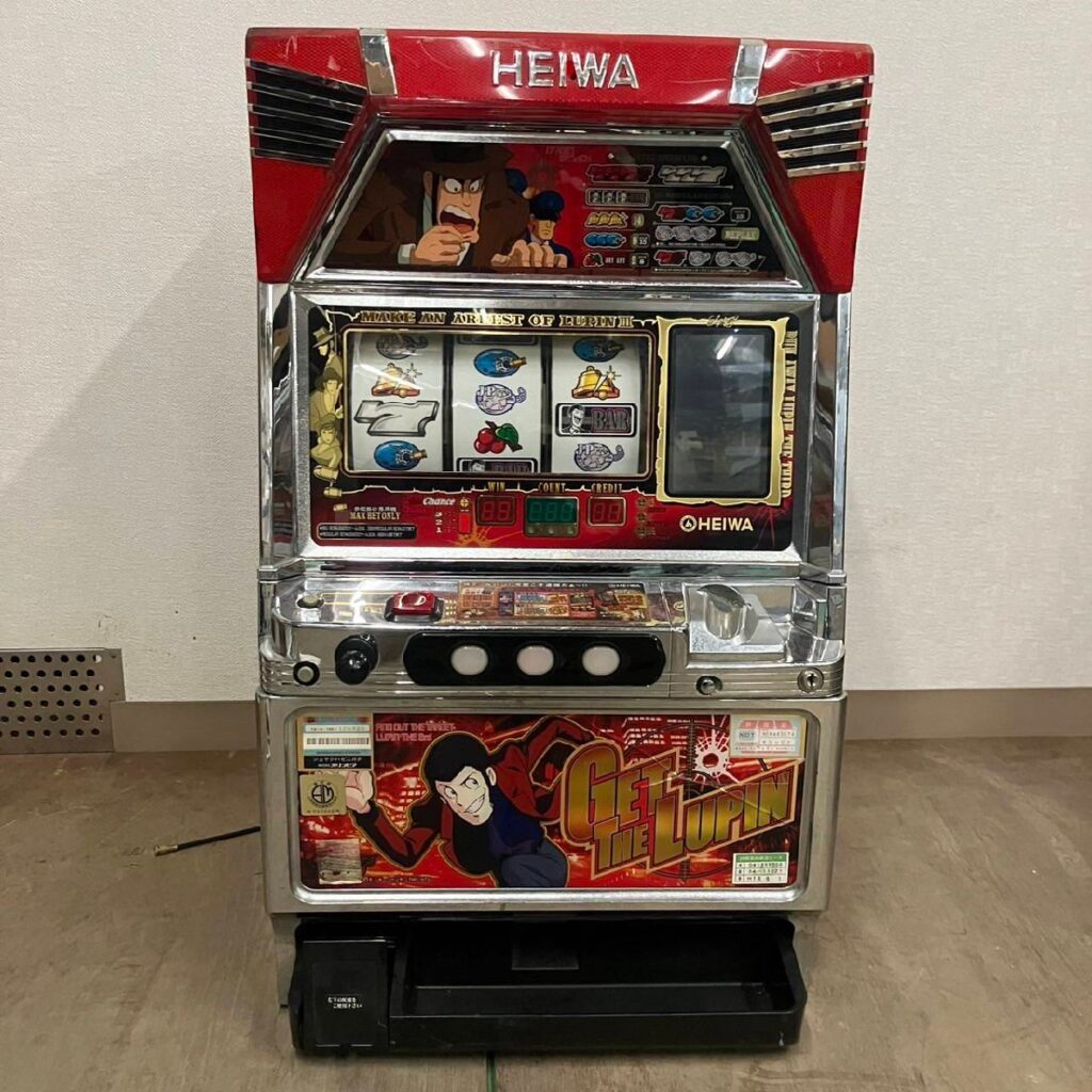 主役は銭形 オリンピア パチスロ実機 スロット台